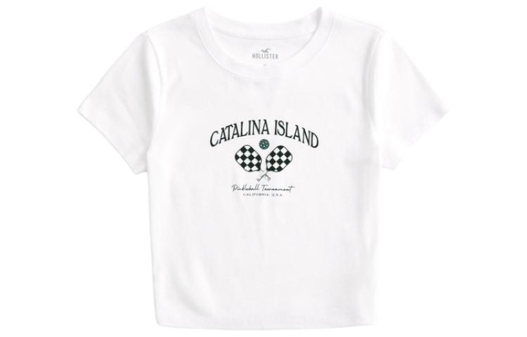 

Hollister Обычная футболка женская белая