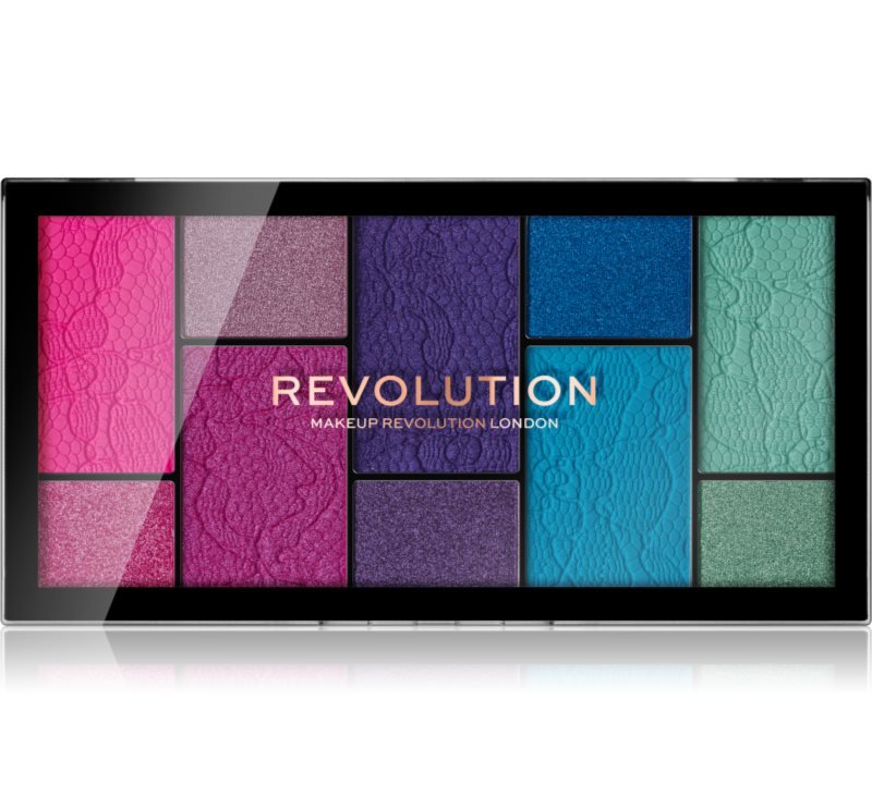 

Палитра теней для век Makeup Revolution Reloaded, оттенок Vivid Passion 24,5 г