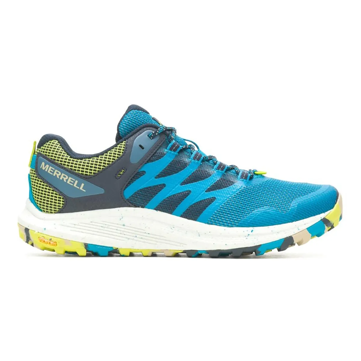 

Мужские трейловые кроссовки Nova 1 Merrell, синий/желтый