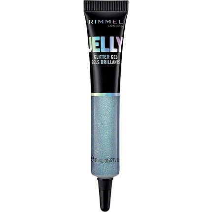 London Jelly Glitter Gel на водной основе с формулой Bounty, легким нанесением и мерцающим эффектом 11 мл 100 шт Rimmel — фото 2