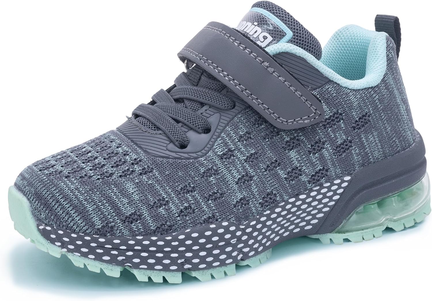 

Детские кроссовки для бега, легкие, дышащие, удобные, для малышей и детей постарше Pasick, зеленый