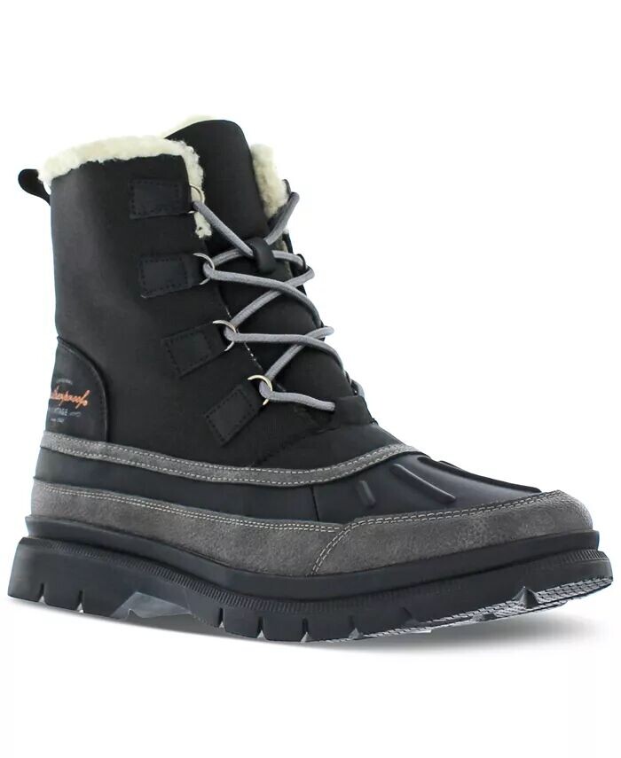 

Мужские ботинки Hitch Duck Lace Up Weatherproof Vintage, черный