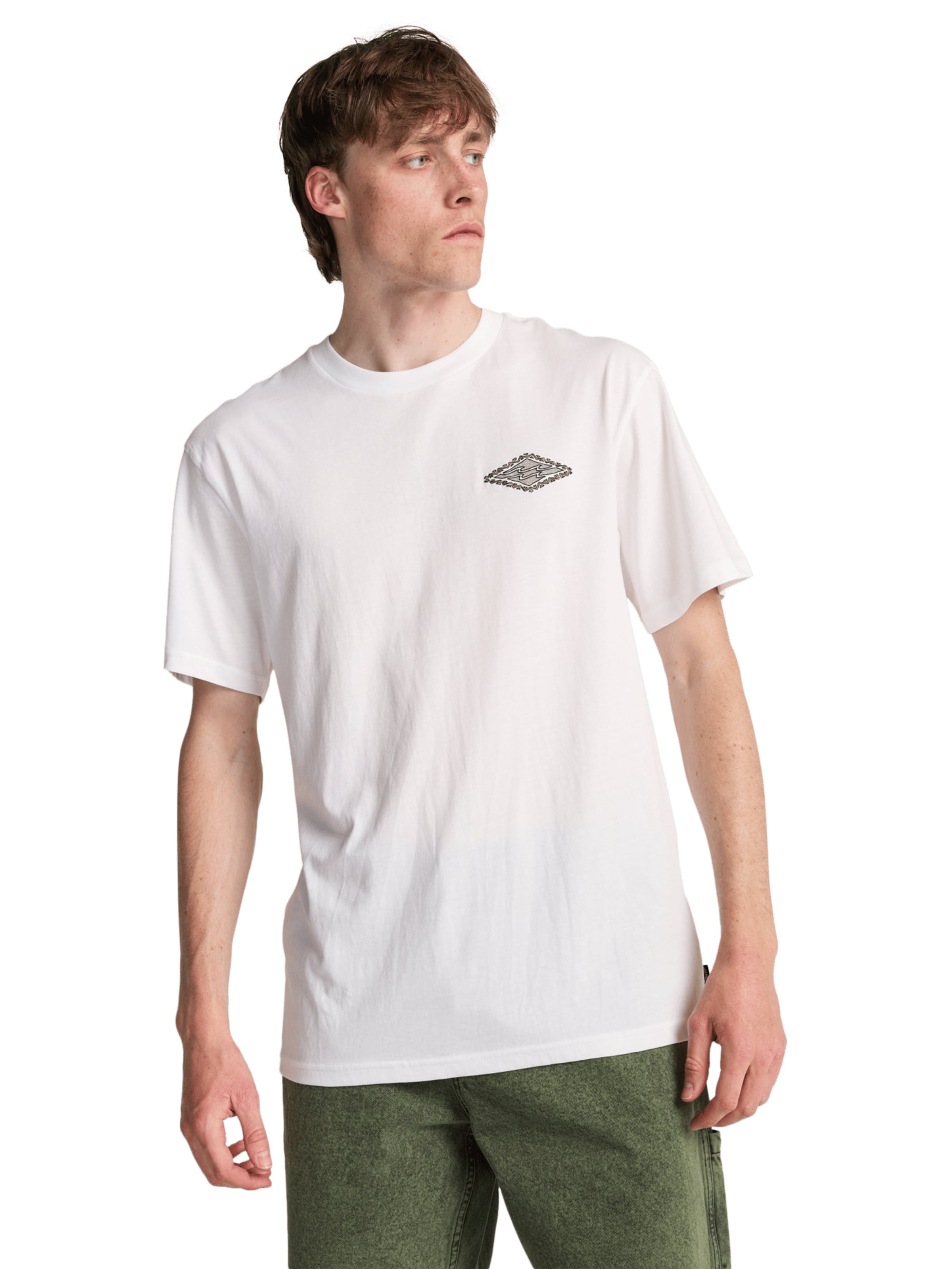 

BILLABONG Футболка 'Crayon Wave' в белом цвете