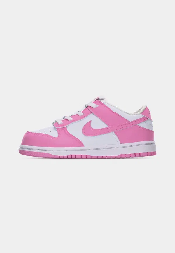 Кроссовки Nike Sportswear Dunk, белый/розовый — фото 2