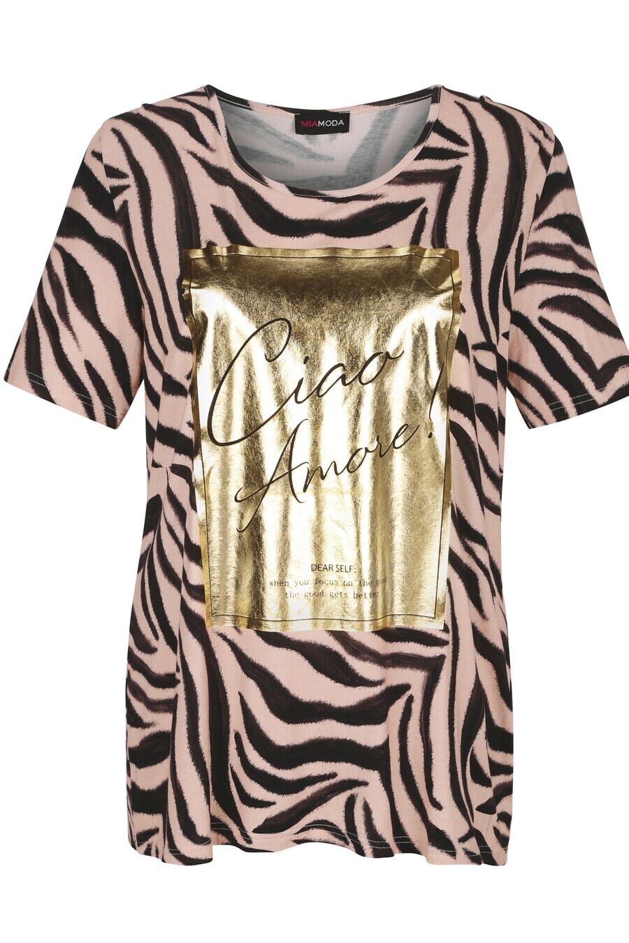 

Футболка MIAMODA Shirt, бежевый