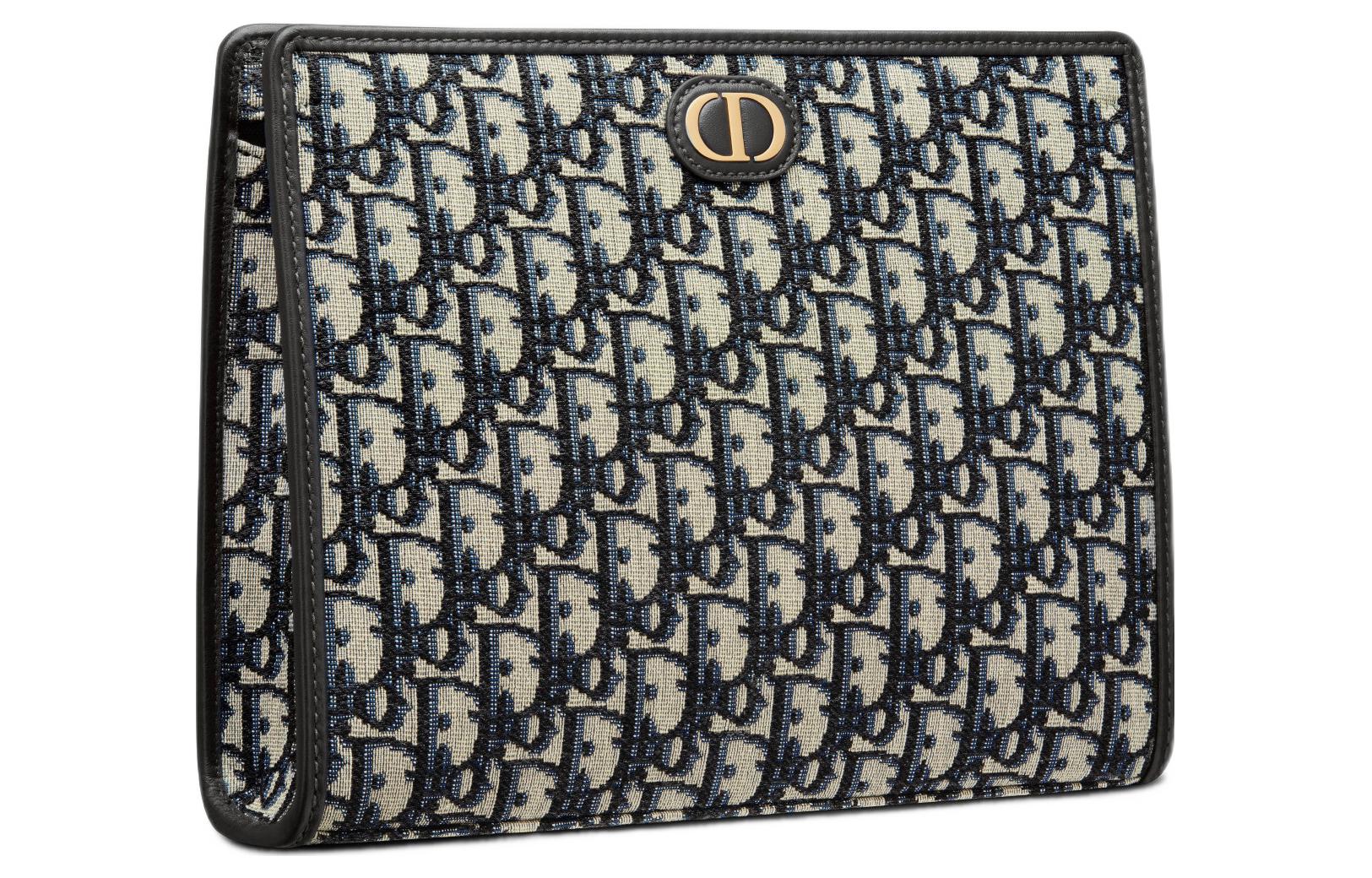 Montaigne Collection 30 Сумка-косметичка Клатч 30 Женская Джинсовый Синий DIOR — фото 2