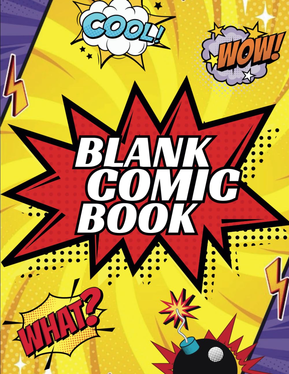 

Comic Creator: Blank Comic Book for Kids, Teens, and Adults (Independently published)