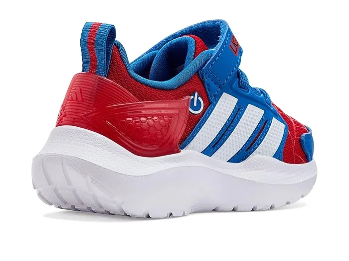 Кроссовки с LED-подсветкой Marvel Spider-Man Lightorama Runner Adidas, Better Scarlet/White/Bright Royal — фото 4