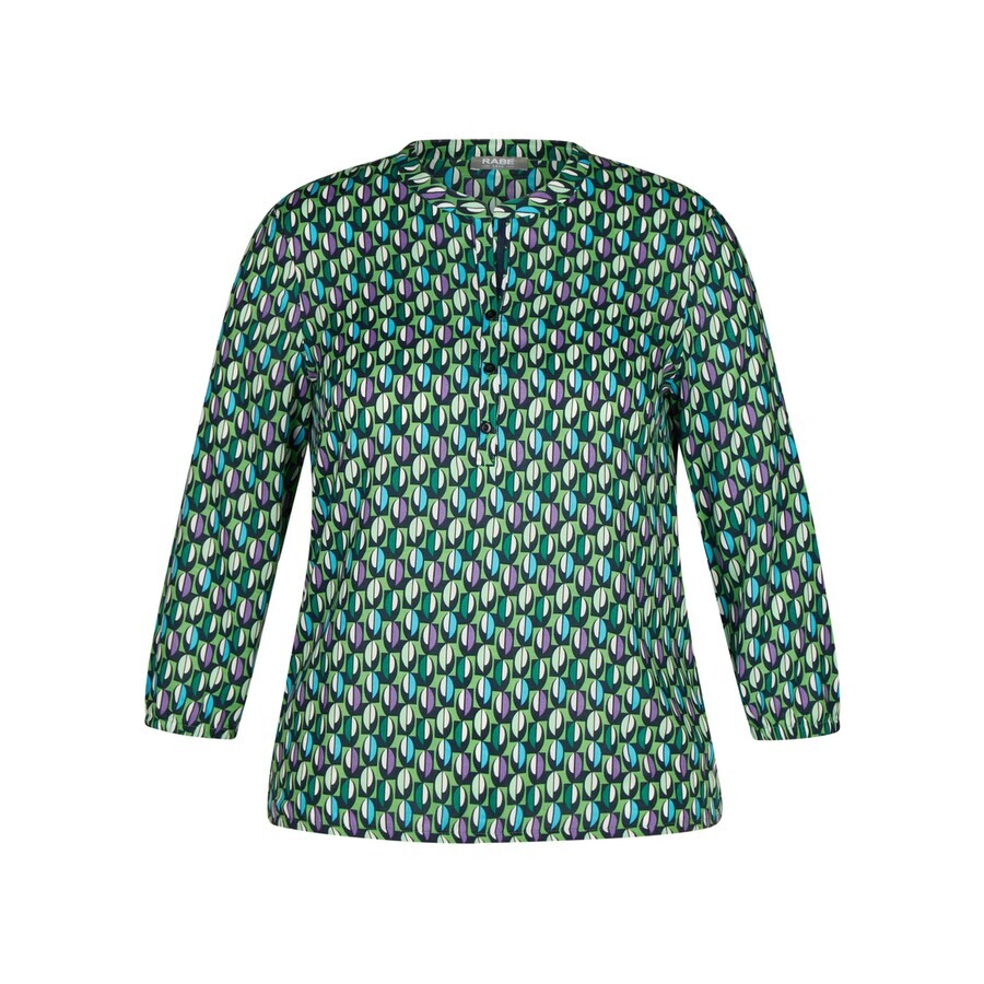 

Блуза Rabe Blouse, светло-зеленый/темно-зеленый