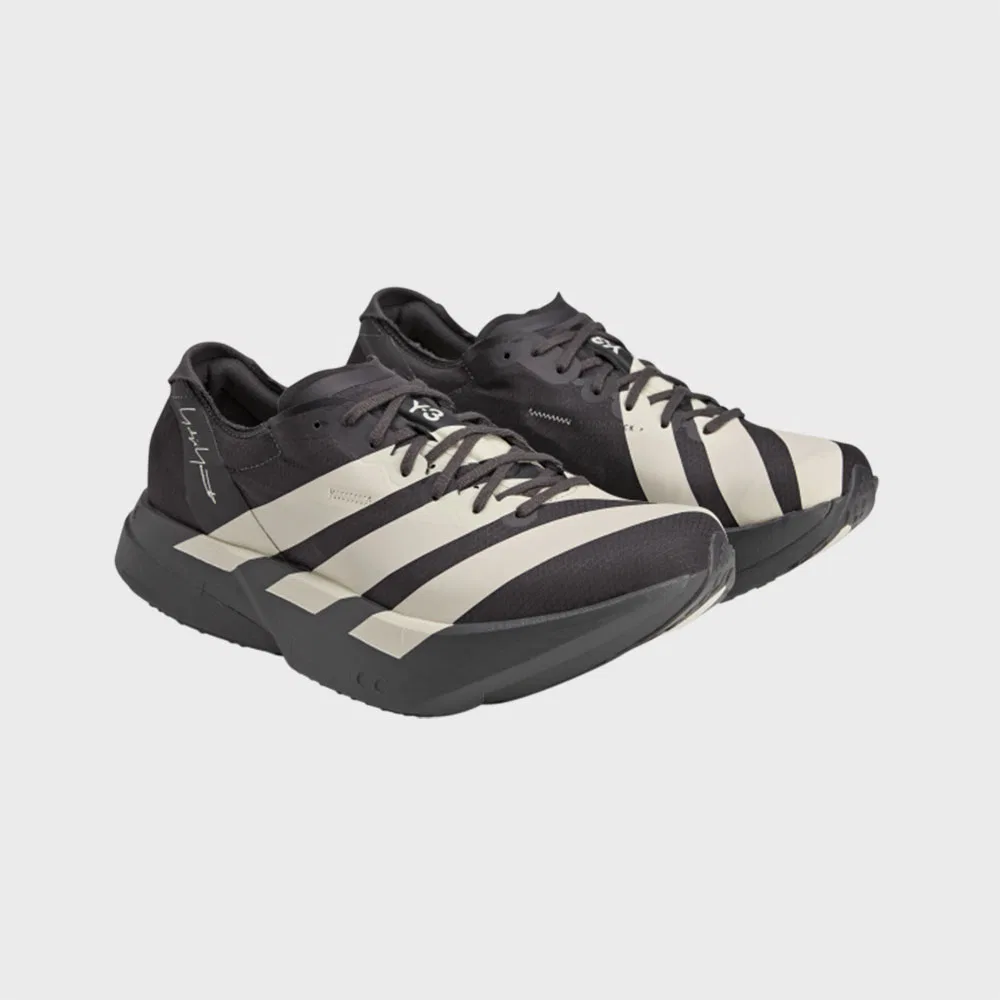 Мужские чёрные кроссовки Adios Pro 4 от Y-3