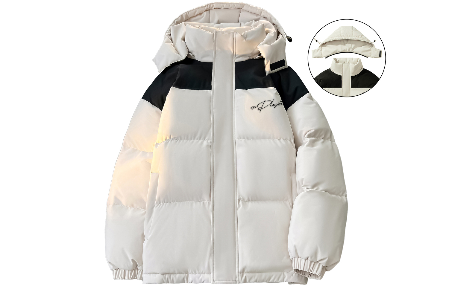 

Пуховик Unisex Warrior Huichao Riding The Wind Collection, Светлый хаки