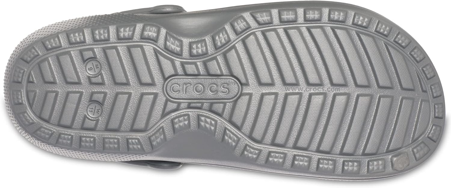 Классические сабо Crocs унисекс для взрослых, серый — фото 3