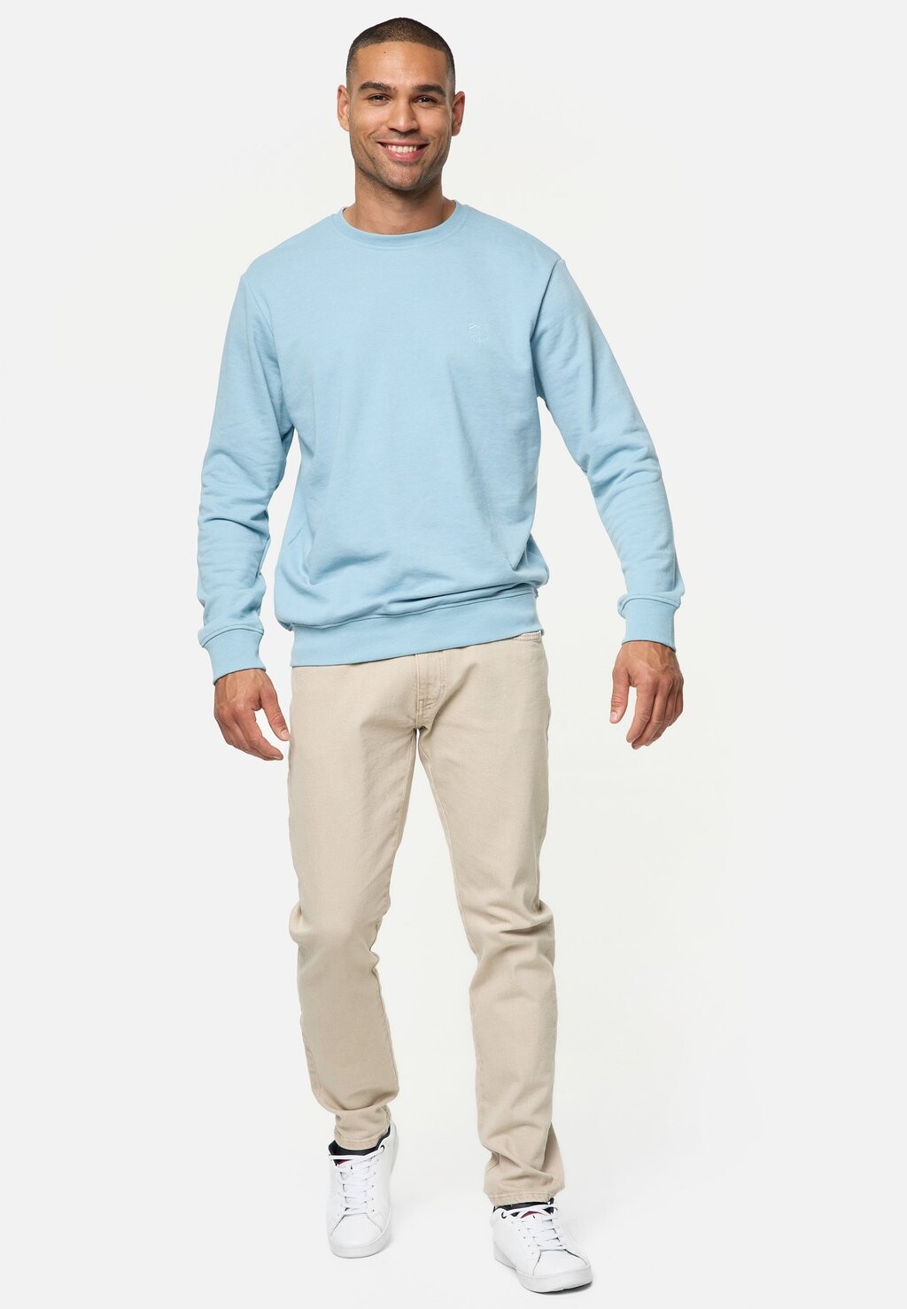 

Джинсы прямого кроя INDICODE JEANS, бежевый