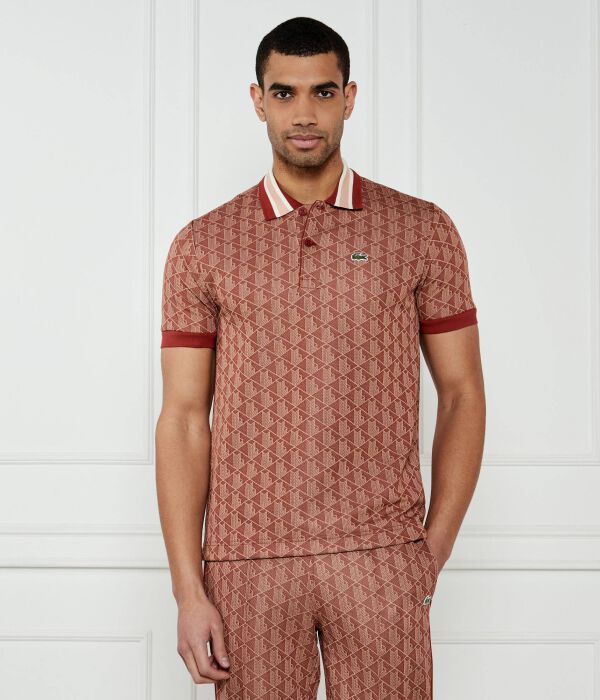 

Рубашка поло Classic fit Lacoste, красный