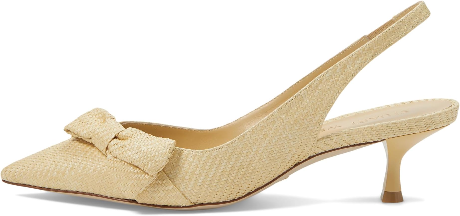 Туфли Stuart Weitzman Sofia 50 Slingback, цвет Wheat — фото 4