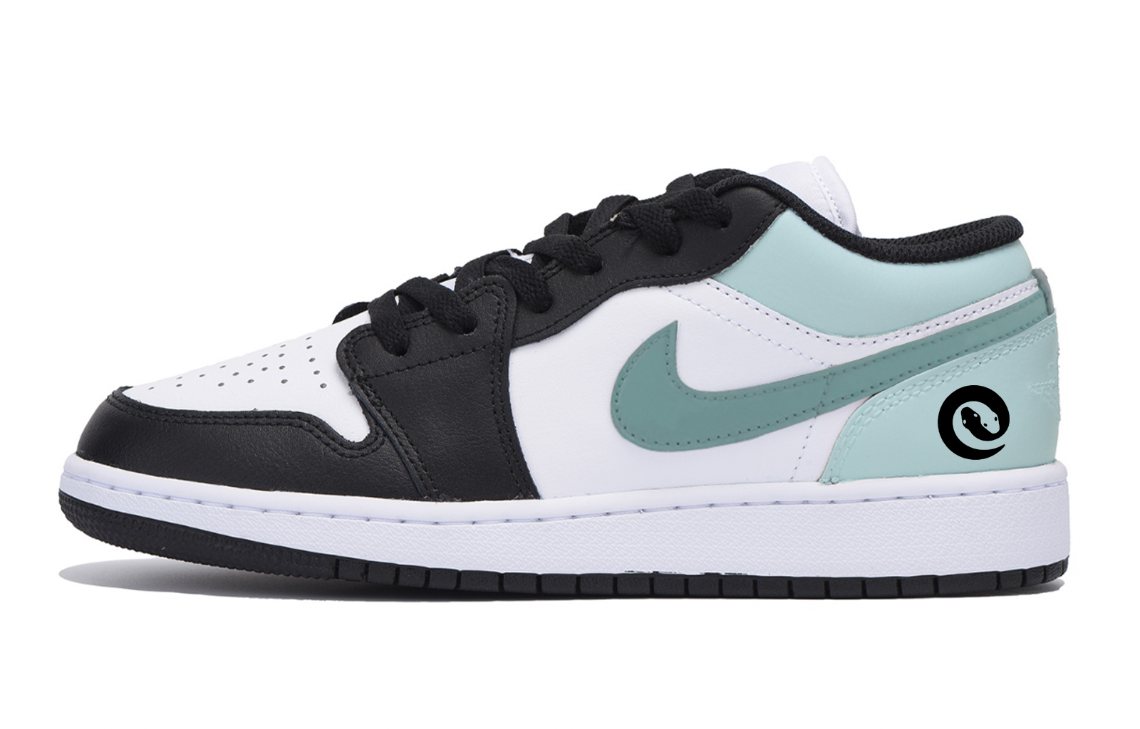 

Детские кроссовки для скейтбординга Air 1 LOW Low Top для подростков Jordan, черный