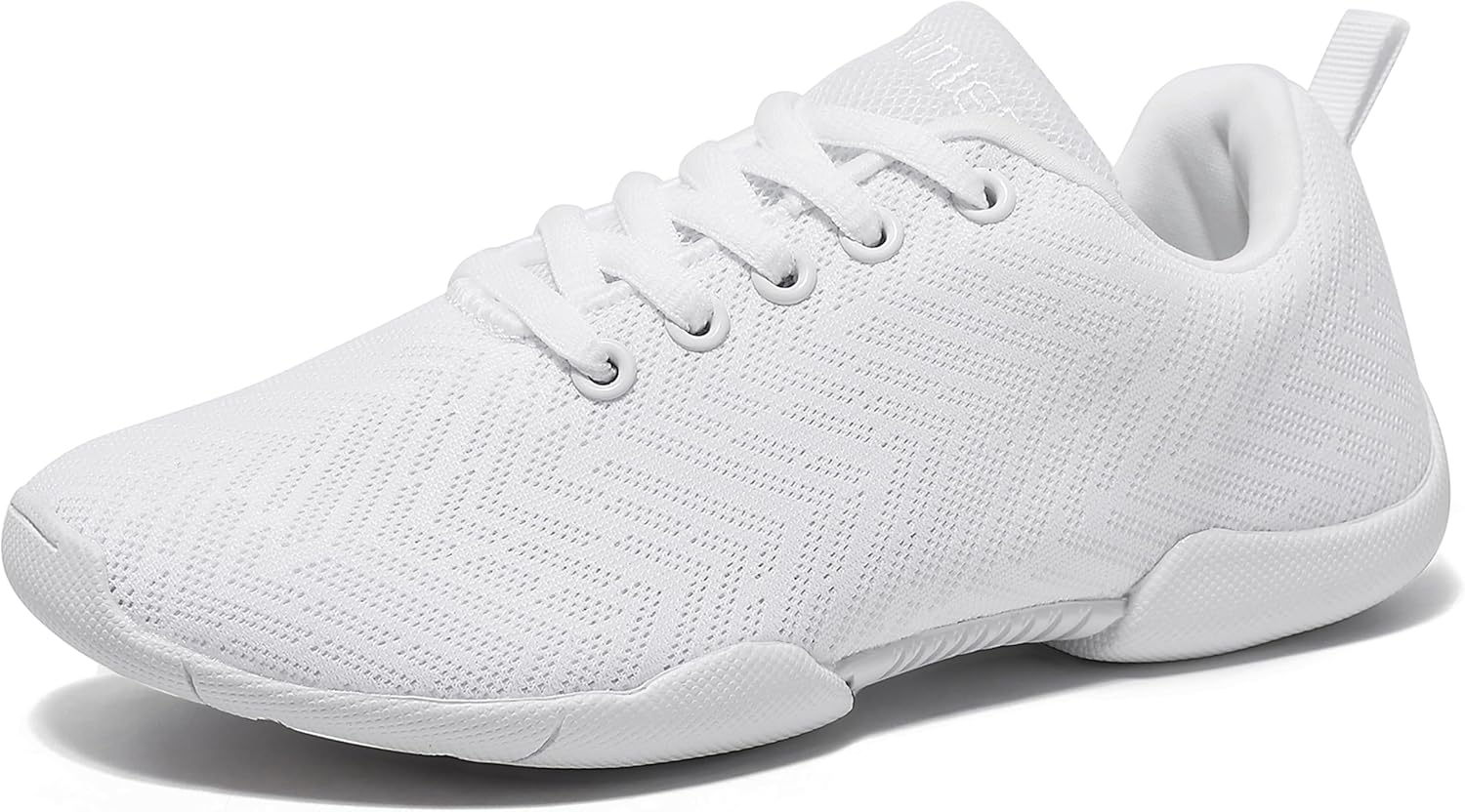 

Детские белые кроссовки для черлидинга Легкие спортивные туфли для соревнований Женские кроссовки для хип-хопа, гимнастики и танцев Baxinier