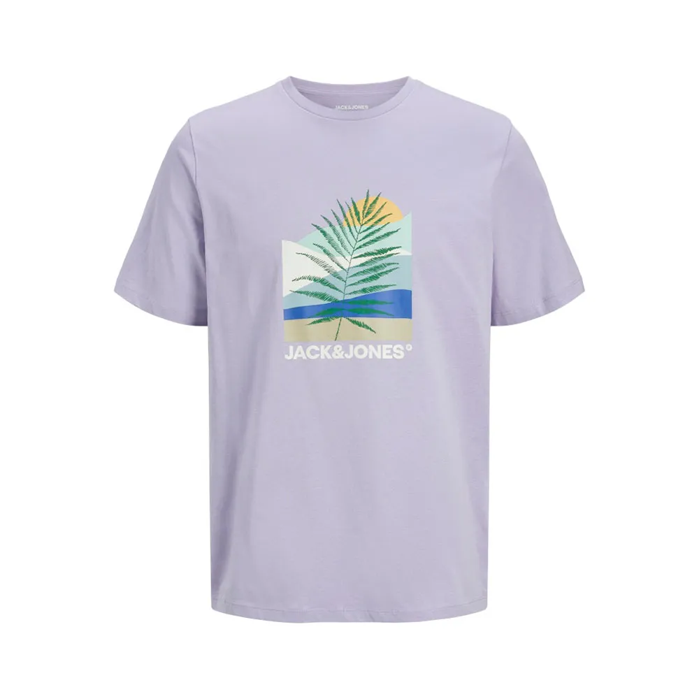 

Футболка с коротким рукавом Jack & Jones Barbados, фиолетовый