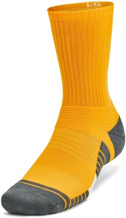 

Under Armour - унисекс носки Team Crew, Steeltown Gold (750)