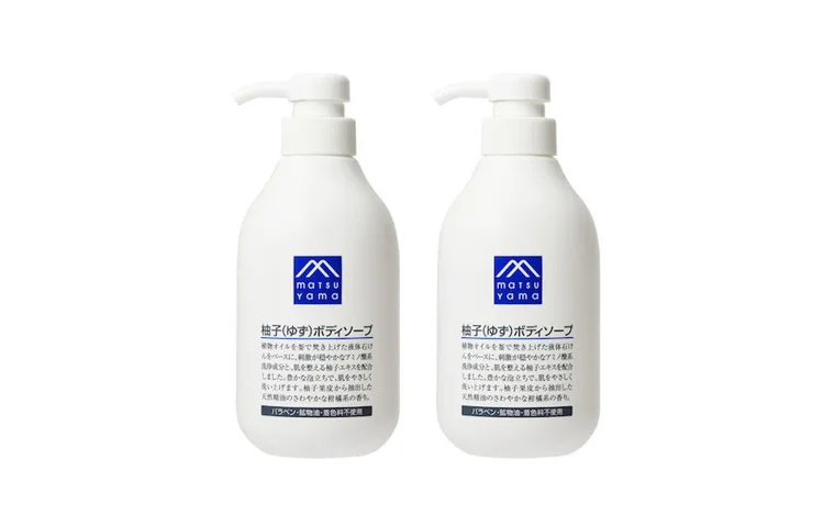 MATSUYAMA Гель для душа pomelos очищающий от зуда с ароматом попурри 480 мл, Pot soap liquid lavender shower gel 600ml — фото 3