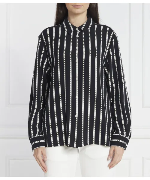 

Рубашка с рисунком в виде ромбов Regular fit Tommy Hilfiger, черный