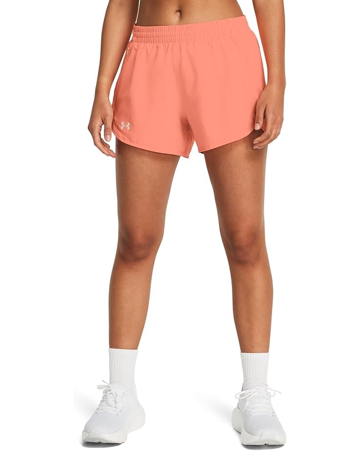 

Шорты Under Armour Fly By Shorts, цвет Flare Orange/Flare Orange/Reflective