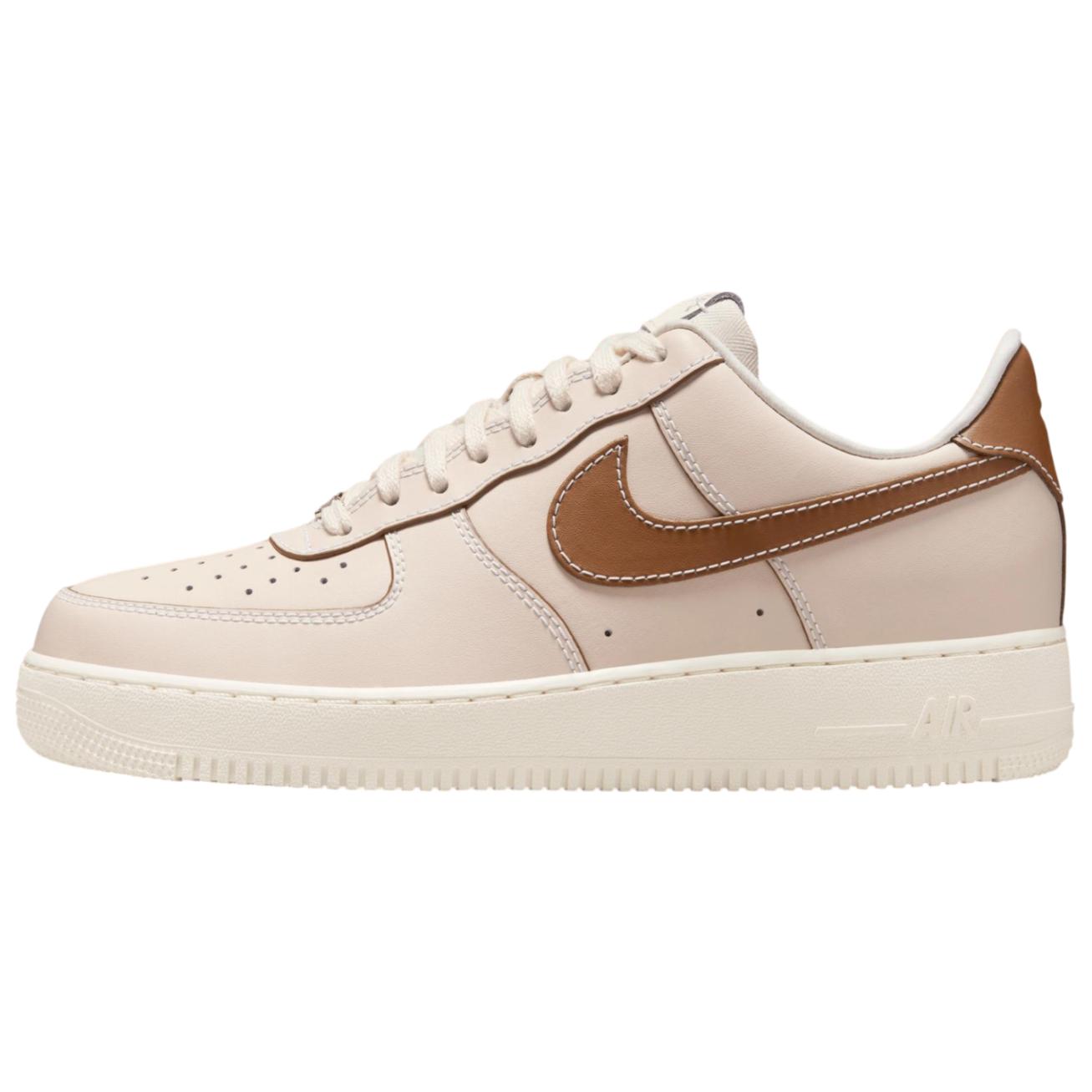 

Nike Кроссовки Air Force 1 '07 Pearl White Pale Ivory Sail Light British Tan