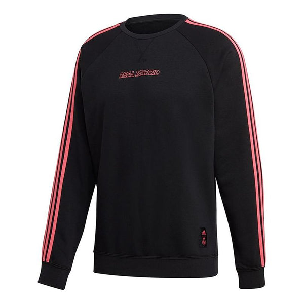 

Толстовка adidas Real Madrid Soccer/Football Sports Pullover Black, черный