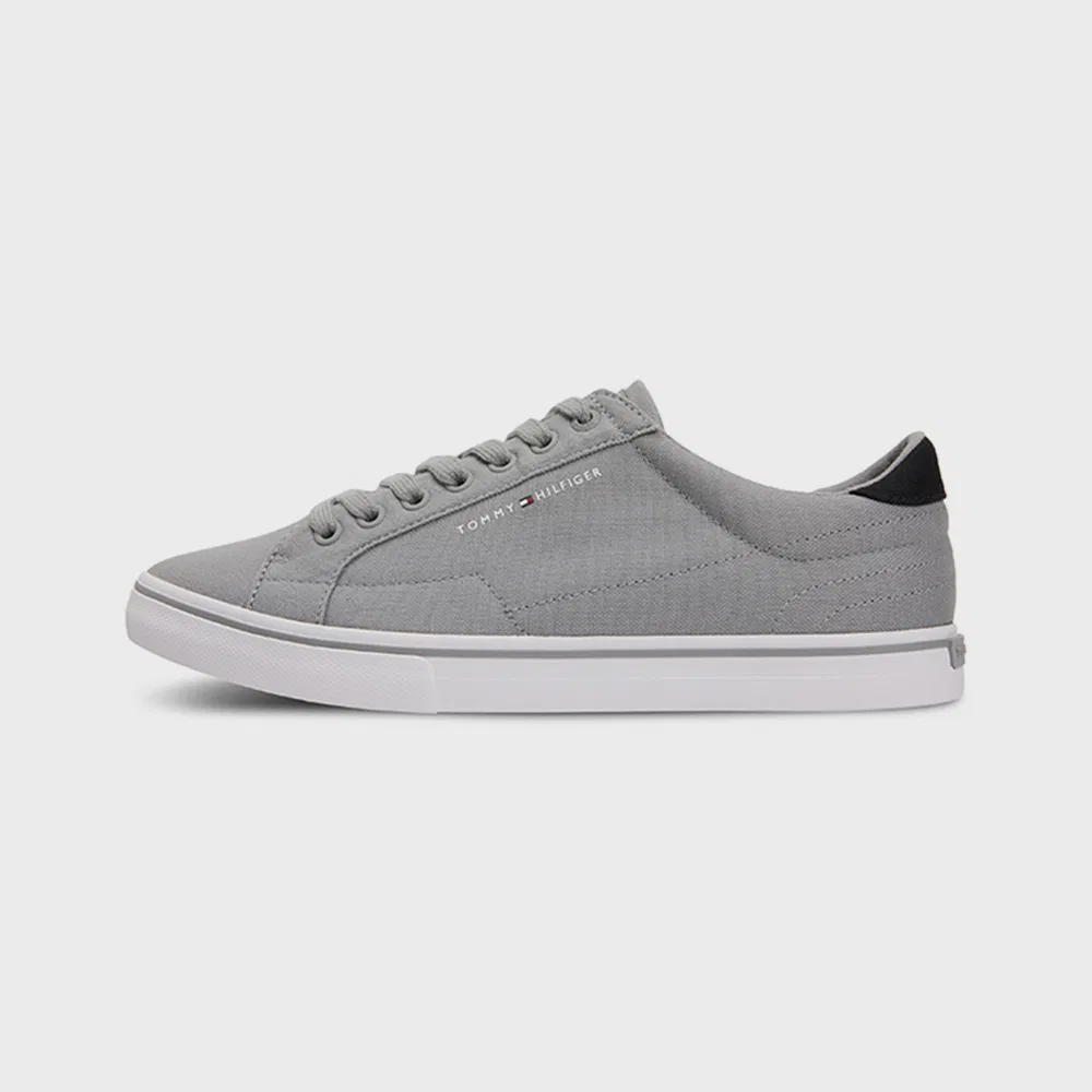 Мужские кеды Bulk Core Canvas серого цвета от Tommy Hilfiger