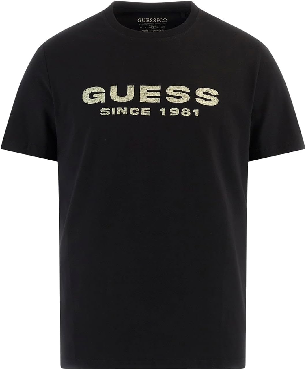 

Мужская футболка Guess с короткими рукавами и логотипом CN GUESS в стиле стритвеар