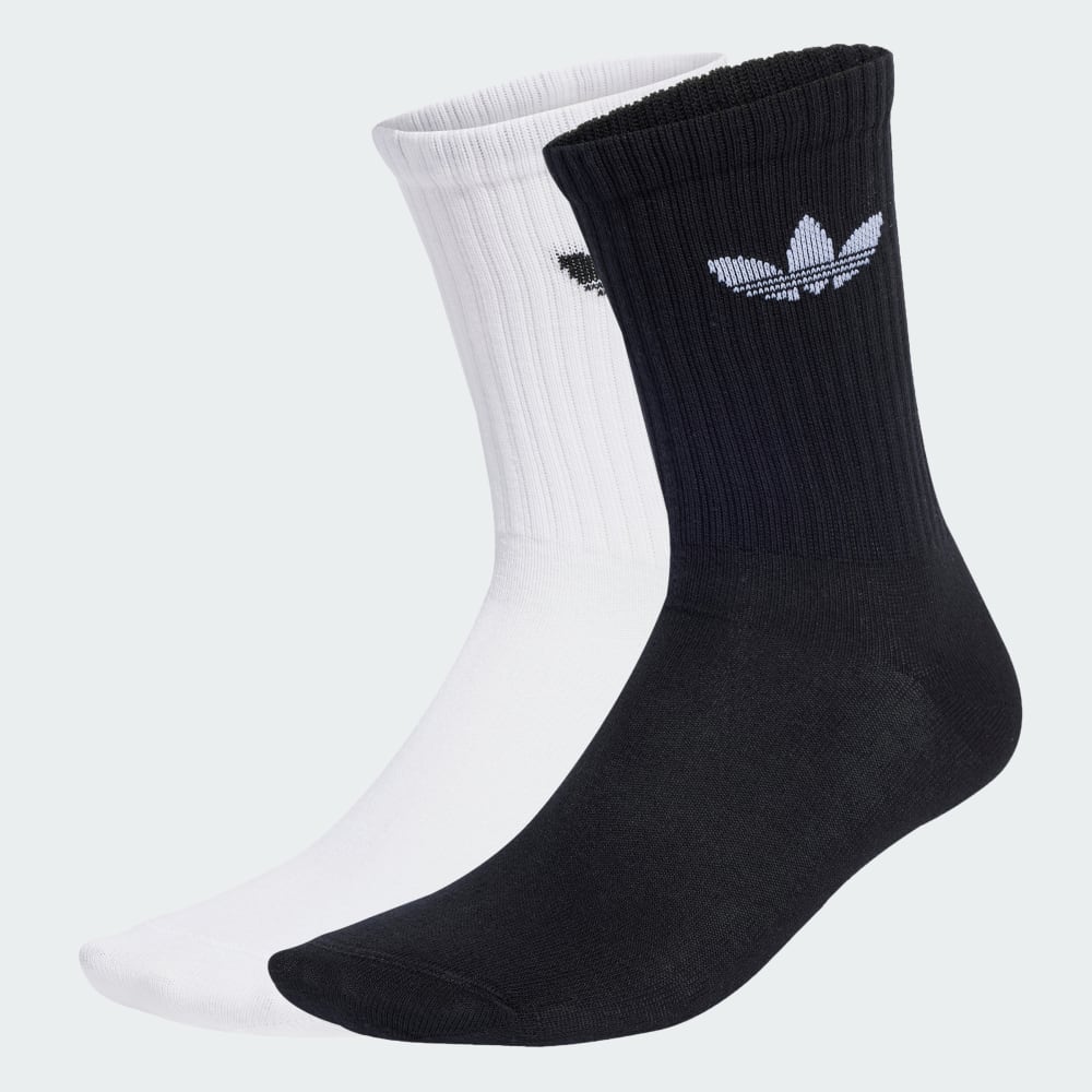 

Носки Adidas Ruffle Crew Socks 2 Pairs, белый/черный