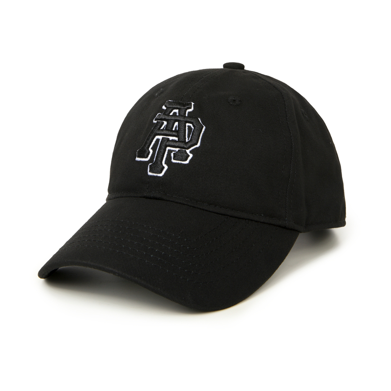 

Aape Хлопковая бейсболка унисекс черная, Black BKX