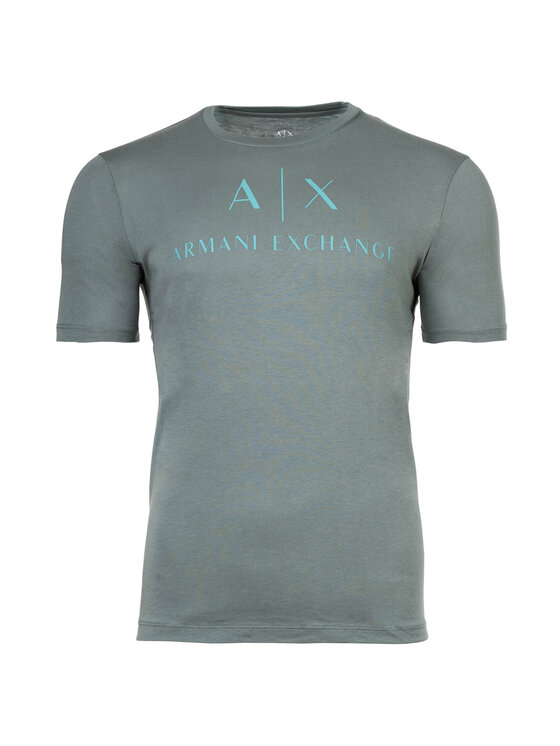 

Футболка комфортного кроя Armani Exchange, зеленый