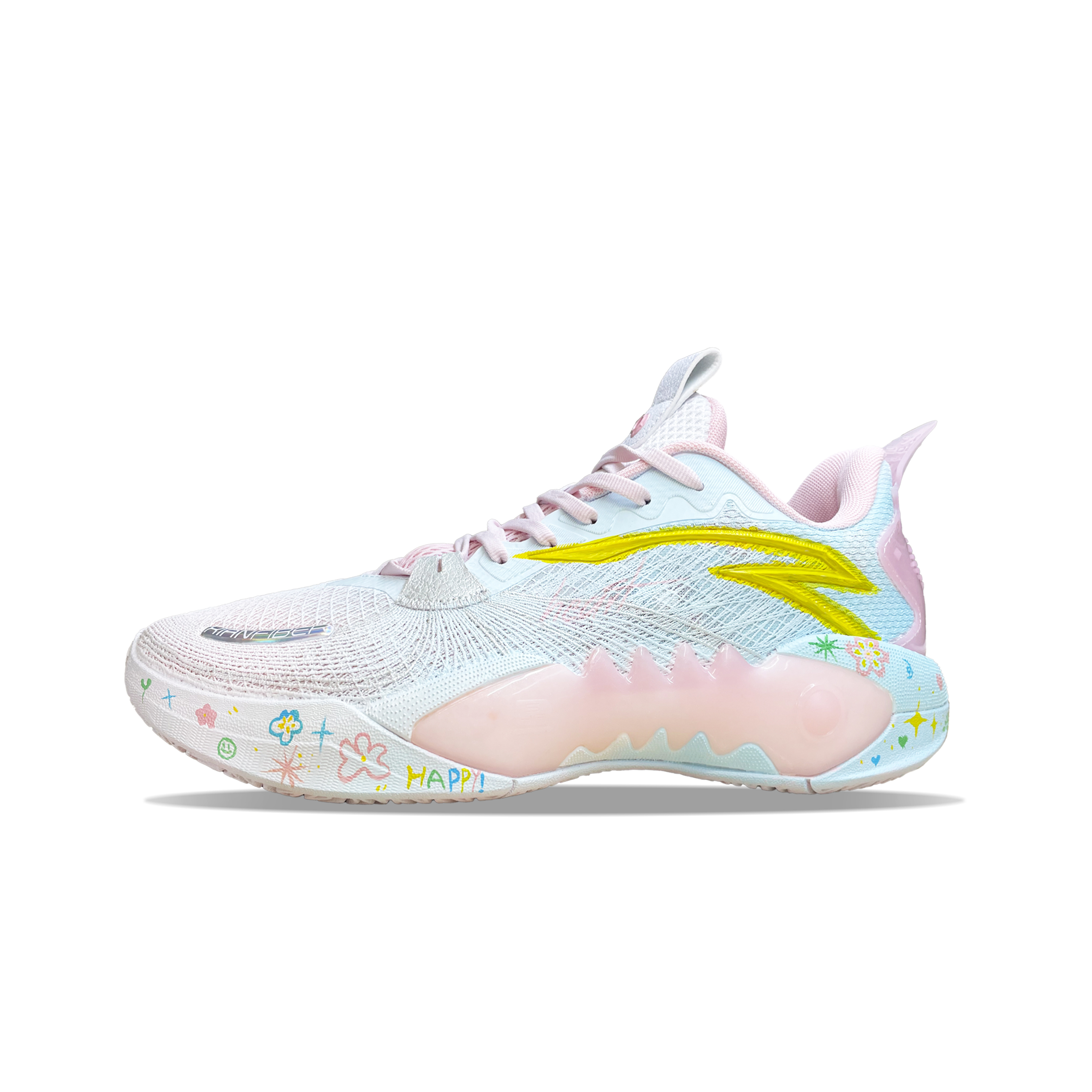 

Баскетбольные кроссовки Crazy Wave 5 Team V2, низкие, мужские ANTA, Blue Pink