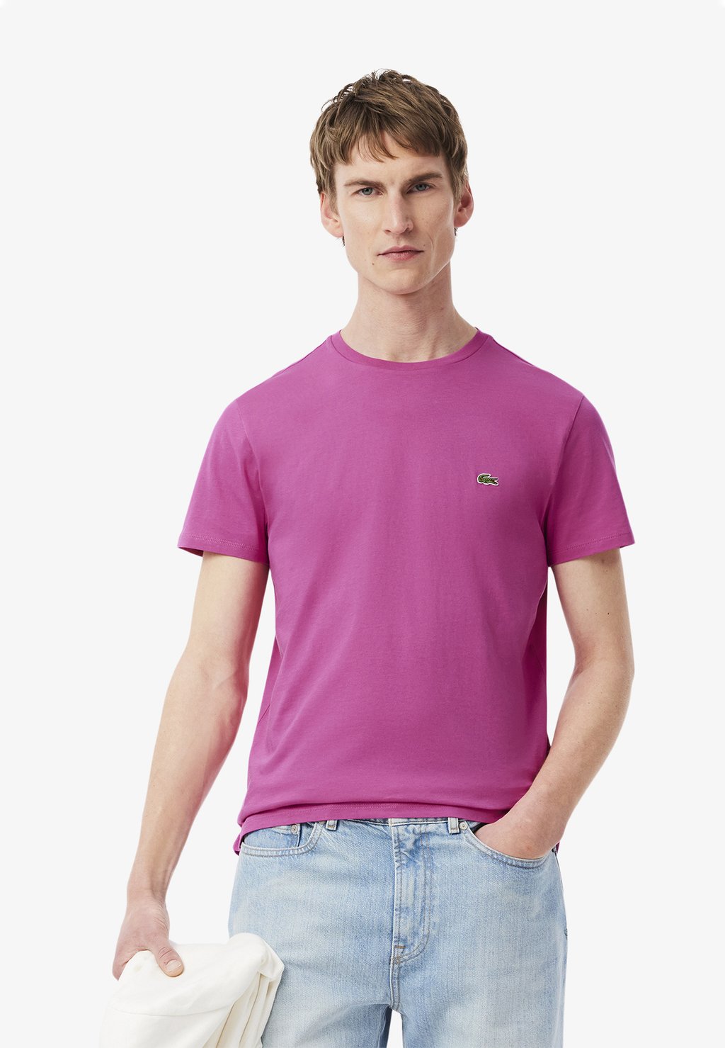 

Базовая футболка Lacoste, фуксия