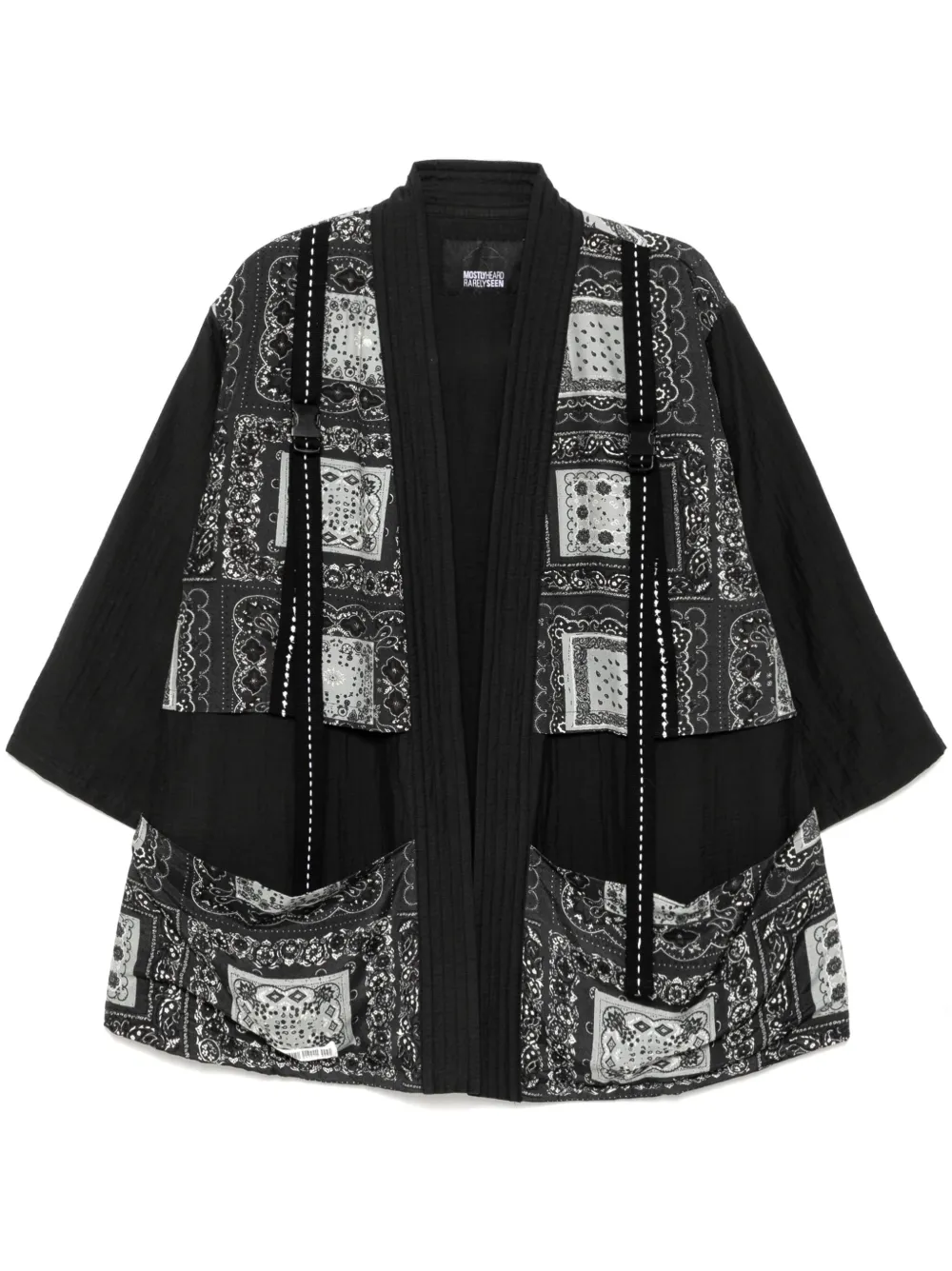 

Куртка Fisherman Kimono Mostly Heard Rarely Seen, черный