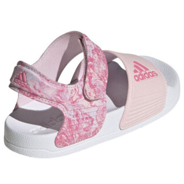 Кроссовки сандалии adilette Adidas, розовый — фото 3