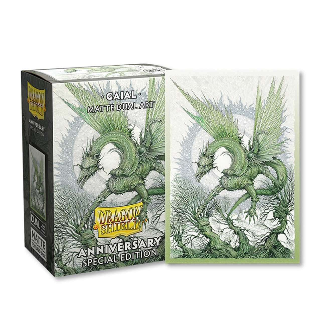 

Аксессуары Dragon Shield: Gaial 25th Anniversary Special Edition - Matte Dual Art Card Sleeves (100ct)