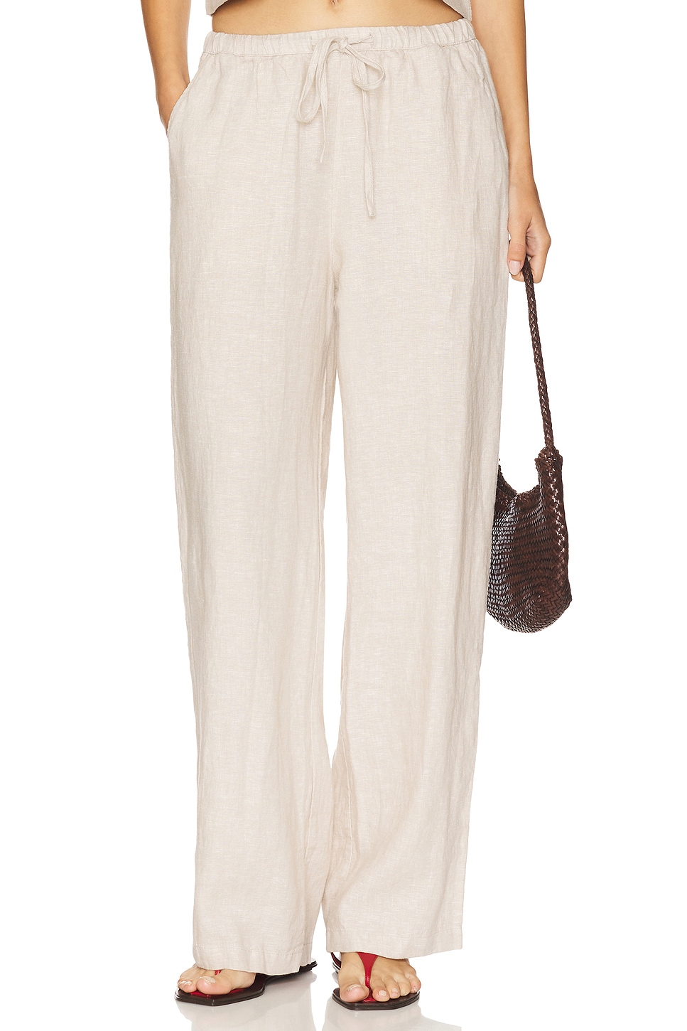 

Брюки Emmie Rails, heathered flax