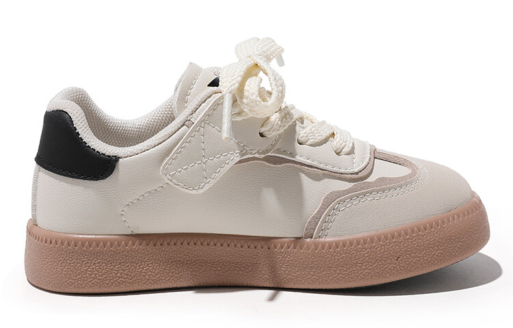 Кроссовки BIG WASP Kids Skateboarding Shoes Kids Low-top, бежевый/красный — фото 2