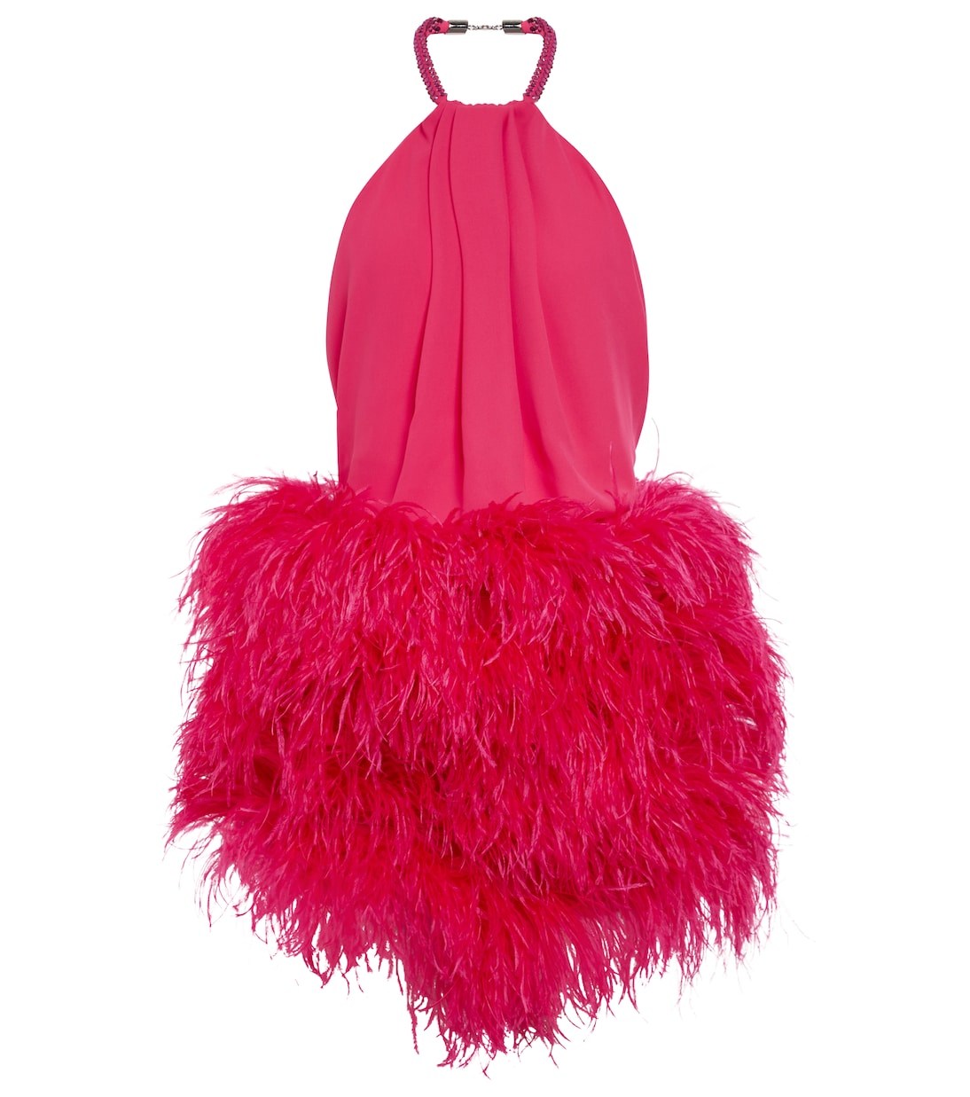 

Мини-платье Super Attico Rose с декором The Attico, Strawberry