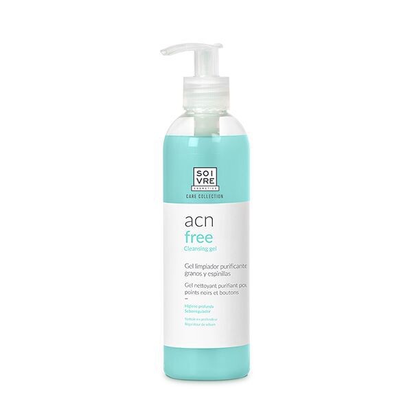 

Крем для лечения кожи лица Gel limpiador antiacné Soivre cosmetics, 250 мл