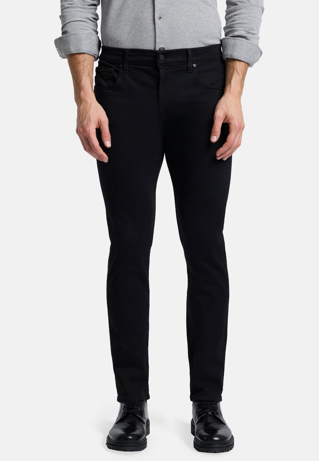 

Брюки SKINNY FIT 7 for all mankind, черный