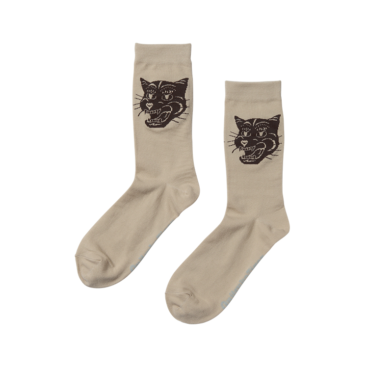 

Носки до середины икры унисекс Onitsuka Tiger, бежевый/коричневый