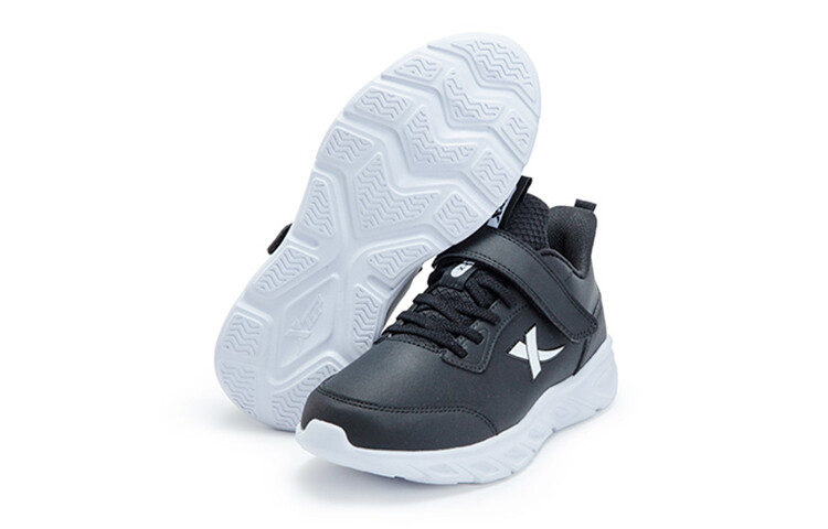 Кроссовки XTEP Kids Lifestyle Shoes GS Low-top Black/white — фото 4