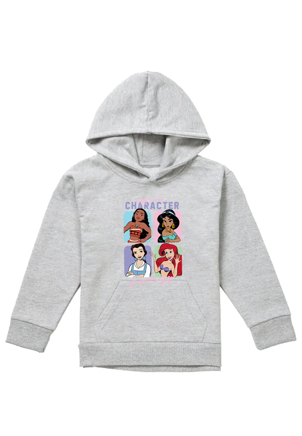 Детский худи Disney Main Character Energy Athletic Heather, серый