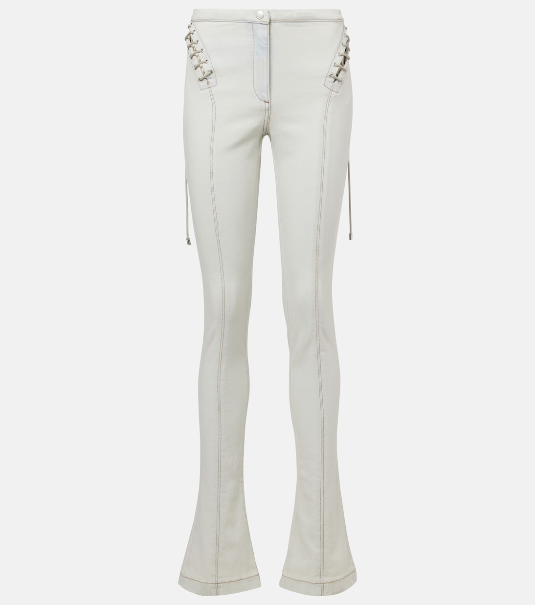 

Узкие джинсы со средней посадкой Blumarine, Sterling Blue