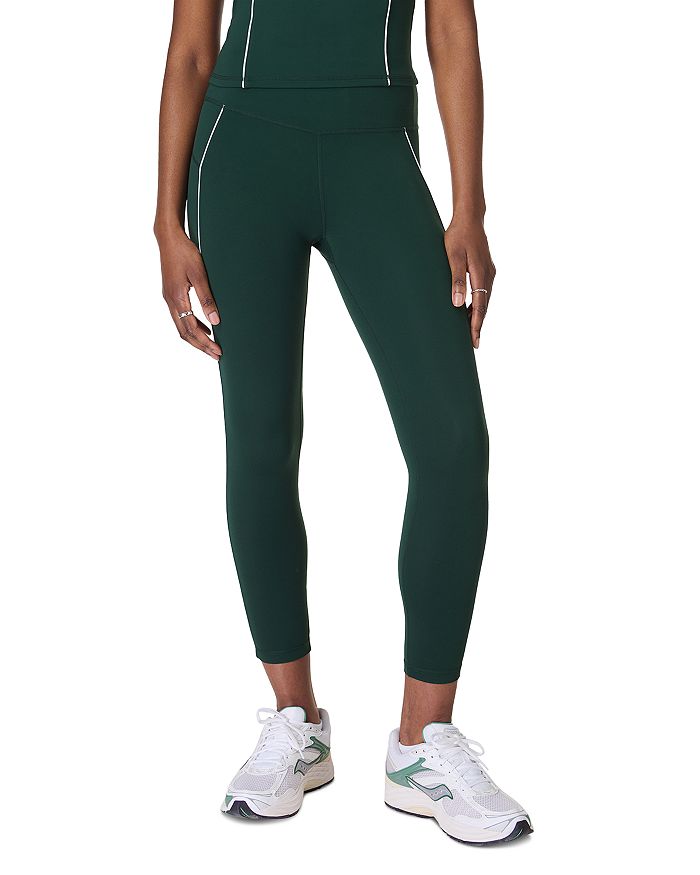 

Леггинсы All Day Active 7/8 Sweaty Betty, зеленый