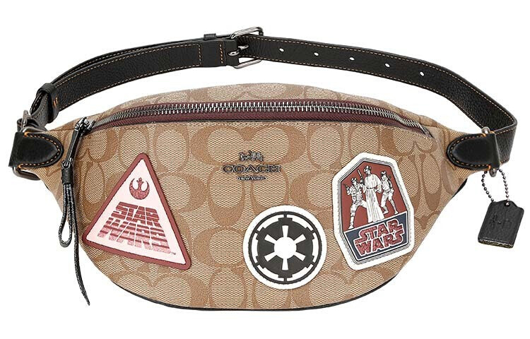 

COACH Звёздные войны Xingji Battle коллекционный брезентовый наплечный поясной рюкзак мужской хаки