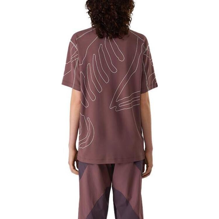 Футболка Arc'teryx Copal Grotto Line Axiom Arcteryx, цвет Black — фото 3